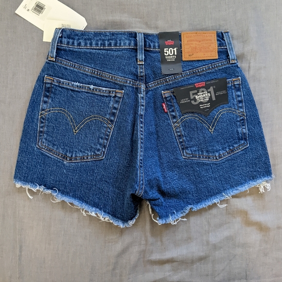 Levi's 501 Premium Jeans Shorts Charleston - Picture 3 of 13